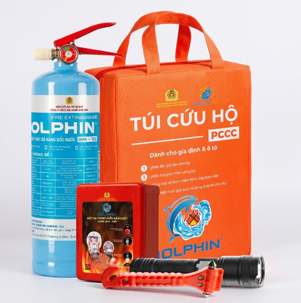 Túi Cứu Hộ PCCC Dolphin (Dành Cho Gia Đình &amp; Ô Tô)